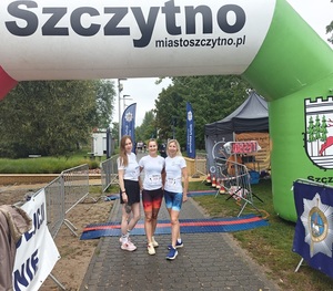 Policjantka z Łochowa na podium VII Biegu o Buzdygan Komendanta Rektora Akademii Policji w Szczytnie.