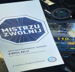 Policjanci zatrzymali prawa jazdy za rażące przekroczenie prędkości
