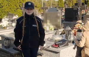 Policjanci apelują o rozwagę i ostrożność - film profilaktyczny z okazji Dnia Wszystkich Świętych