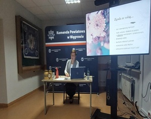 Pierwsze zajęcia w ramach programu „ Kobiety w mocy- siła, bezpieczeństwo, wsparcie”