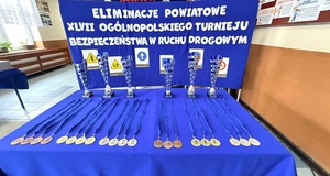 Ogólnopolski turniej Bezpieczeństwa w Ruchu Drogowym w powiecie węgrowskim