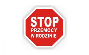 ZNAK STOP PRZEMOCY WOBEC RODZINIE