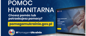 Pomoc Ukrainie- wizualizacja Ministerstwa