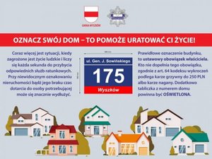 Oznacz swój dom.