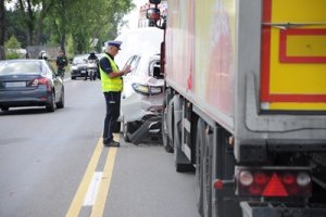 Wypadek w miejscowości Ojcowizna na trasie K8