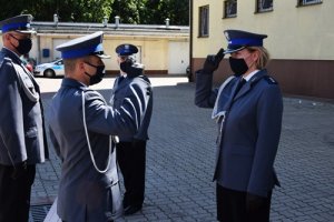 Uczestnicy obchodów Święta Policji KPP w Wyszkowie