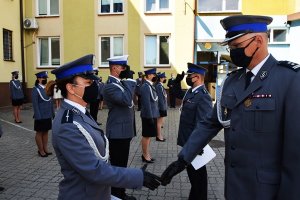 Uczestnicy obchodów Święta Policji KPP w Wyszkowie