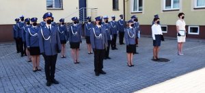 Uczestnicy obchodów Święta Policji KPP w Wyszkowie