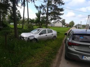 miejsca zdarzenia drogowego w miejscowości Olszewko w gminie Kuczbork