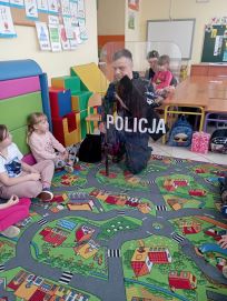 spotkanie z przedszkolakami szkoły podstawowej w Swojęcinie