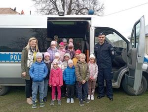 spotkanie z przedszkolakami szkoły podstawowej w Swojęcinie