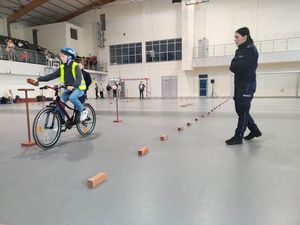 promocja zawodu policjanta podczas turnieju BRD