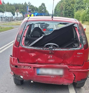 samochód uczestniczący w zdarzeniu