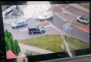 działania żuromińskiej policji z użyciem drona