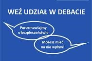 baner zaproszenie do debaty