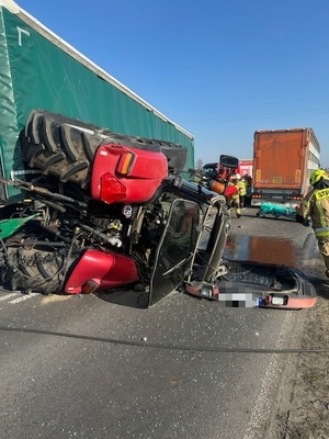 miejsce wypadku drogowego Bieżuń