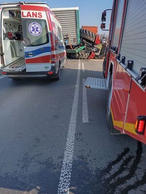 miejsce wypadku drogowego Bieżuń