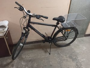 zabezpieczony rower