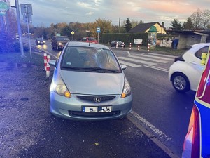 samochód po wypadku