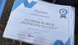 dyplom super kierowcy