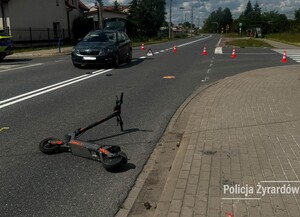 zdarzenie drogowe m. Mszczonów